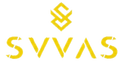 Yellow logo with 'SVVAS' text on a white background